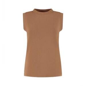 NEW LUNE ACTIVE women's eva sleeveless top in toffee